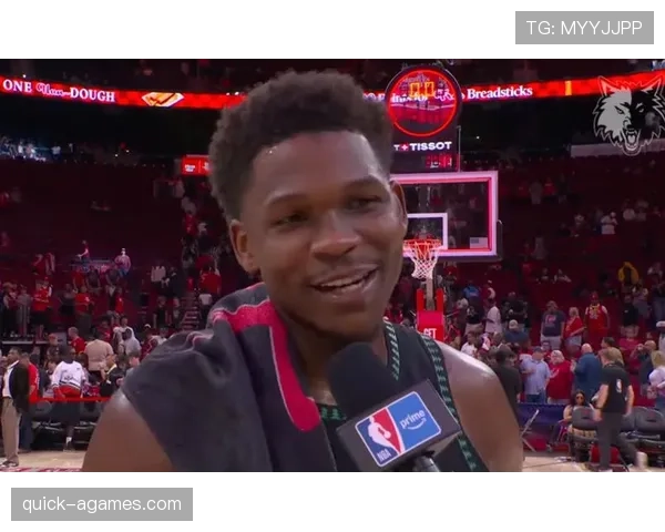 安东尼·爱德华兹突破得分砍下高效分，持续拉开与同期新秀差距